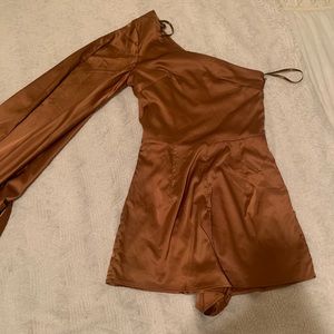 One Shoulder Romper